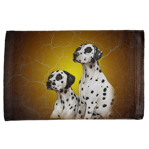 Dalmatians Live Forever All Over Hand Towel