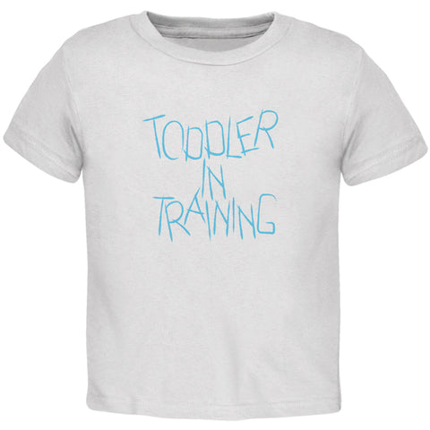 Toddler In Training Funny Baby Crewneck T Shirt  front view