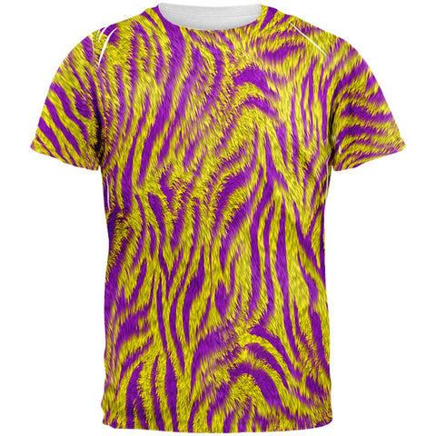 Mardi Gras Cajun Tiger Costume All Over Mens T Shirt