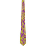 Mardi Gras Cajun Tiger Costume All Over Neck Tie