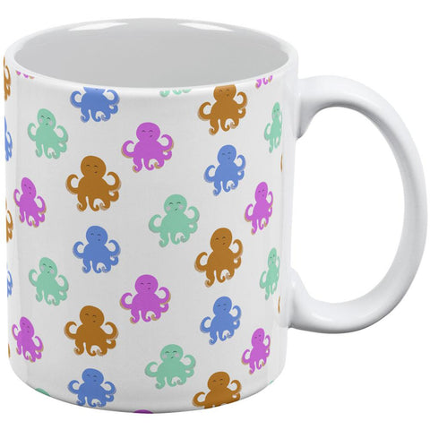 Cute Octopus Pattern All Over Coffee Mug