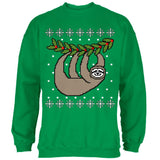 Big Hanging Sloth Ugly Christmas Sweater Mens Sweatshirt