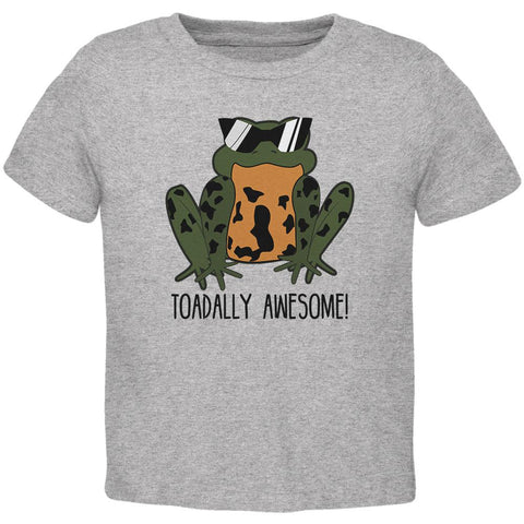 Toad Totally Awesome Funny Pun Toddler T Shirt