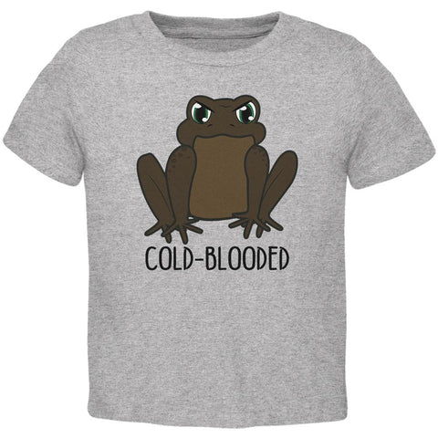 Toad Cold Blooded Funny Toddler T Shirt