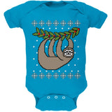 Big Hanging Sloth Ugly Christmas Sweater Soft Baby One Piece