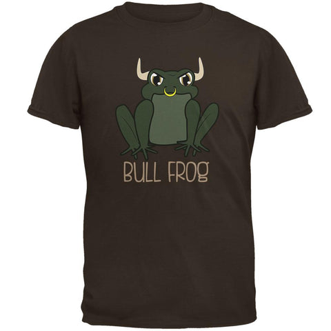Bull Frog Funny Pun Mens T Shirt