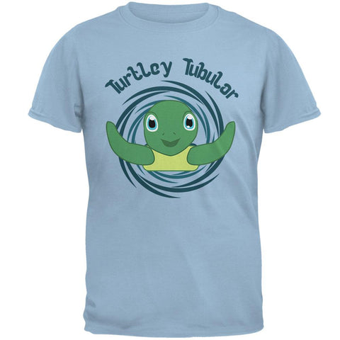 Sea Turtle Totally Tubular Funny Pun Cute Mens T Shirt