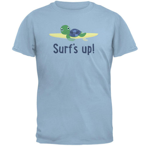 Sea Turtle Surf's Up Summer Cute Mens T Shirt