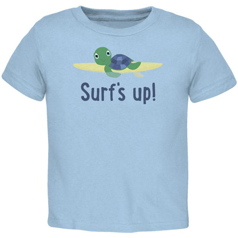 Sea Turtle Surf's Up Summer Cute Toddler T Shirt