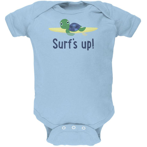 summer infant turtle Sea Turtle Surf's Up Summer Cute Soft Baby One Piece
