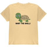 Turtle What The Shell Funny Pun Cute Youth T Shirt
