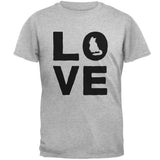Cat Love Mens T Shirt front view