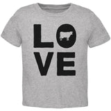 Cow Love Toddler T Shirt