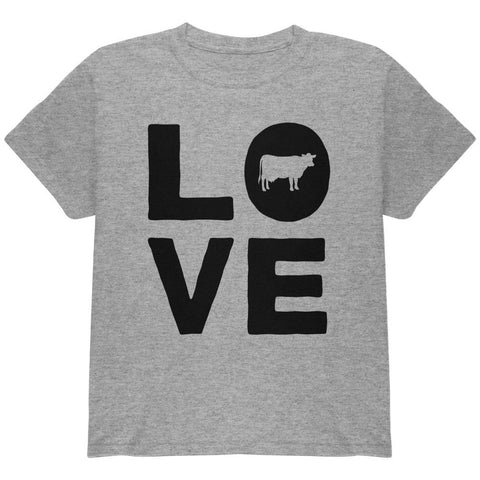 Cow Love Youth T Shirt