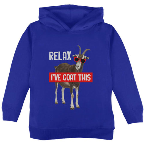 Relax I've Goat Got This Toddler Hoodie