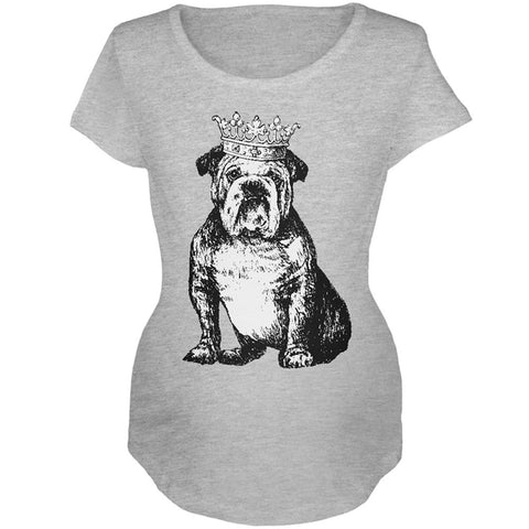 Bulldog Crown Maternity Soft T Shirt