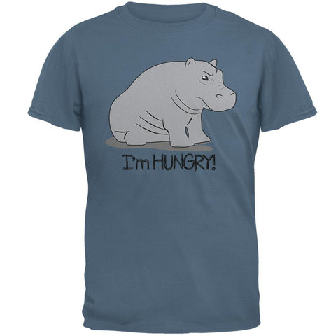 Hippo I'm Hungry Angry Funny Mens T Shirt