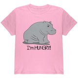 Hippo I'm Hungry Angry Funny Youth T Shirt