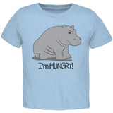 Hippo I'm Hungry Angry Funny Toddler T Shirt
