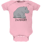 Hippo I'm Hungry Angry Funny Soft Baby One Piece