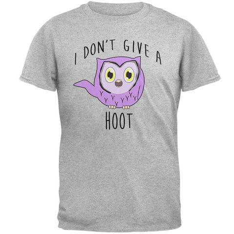 Owl I Don't Give A Hoot Funny Mens T Shirt