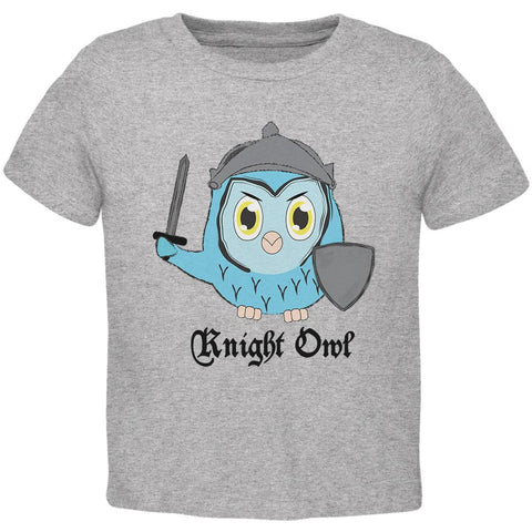 Knight Owl Night Funny Pun Toddler T Shirt