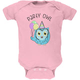 Party Owl Funny Cute Soft Baby One Piece