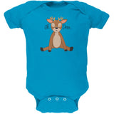 Oh Deer Funny Pun Cute Soft Baby One Piece