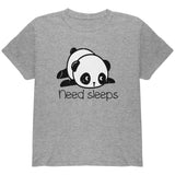 Panda Need Sleep Youth T Shirt