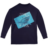 Always Be Yourself Shark Great White Youth Long Sleeve T Shirt