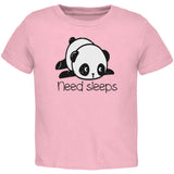 Panda Need Sleep Toddler T Shirt