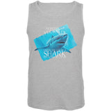 Always Be Yourself Shark Great White Mens Tank Top