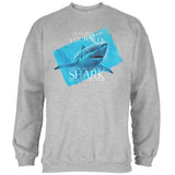 Always Be Yourself Shark Great White Mens Sweatshirt