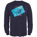 Always Be Yourself Shark Great White Mens Long Sleeve T Shirt