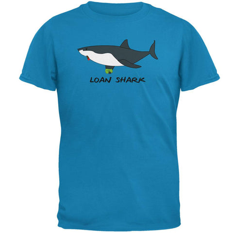 Loan Shark Great White Funny Pun Mens T Shirt
