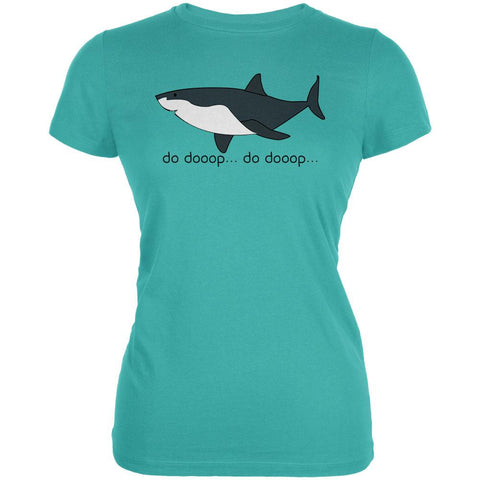 Great White Shark Suspense Cute Juniors Soft T Shirt