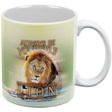 Always Be Yourself Unless Lion All Over Coffee Mug