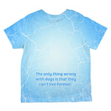 Poodle Live Forever All Over Toddler T Shirt