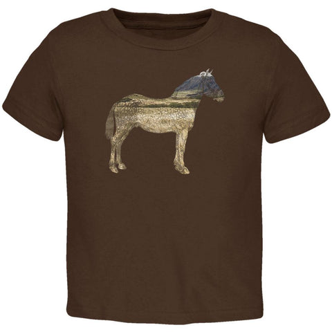 Horse Field Wild Mustang Toddler T Shirt