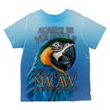 Always Be Yourself Unless Exotic Blue Macaw All Over Toddler T Shirt
