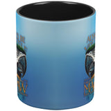 Always Be Yourself Unless Exotic Blue Macaw All Over Coffee Mug