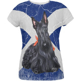 Scottish Terrier Live Forever All Over Womens T Shirt