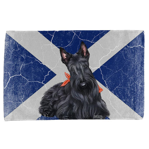 Scottish Terrier Live Forever All Over Hand Towel