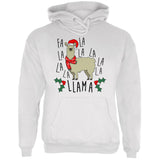Christmas Fa La Llama Mens Hoodie