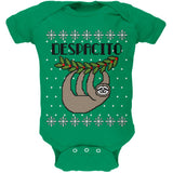 Despacito Means Slowly Sloth Funny Ugly Christmas Sweater Soft Baby One Piece