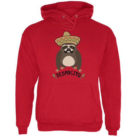 Despacito Means Slowly Funny Sloth Pun Mens Hoodie