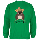 Despacito Means Slowly Funny Sloth Pun Mens Sweatshirt