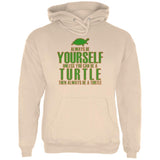 Always Be Yourself Turtle Mens Hoodie