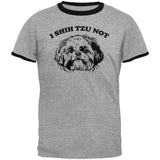 I Shih Tzu Not Mens Ringer T Shirt