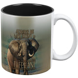 Always Be Yourself Unless Elephant All Over Coffee Mug